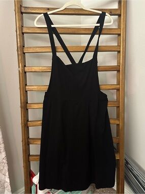 ASOS Black Dress with Crossover Back Straps